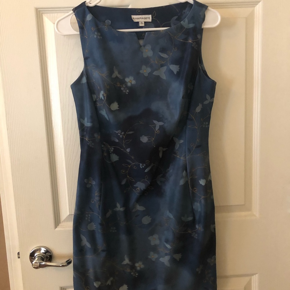Rampage Sleeveless floral dress